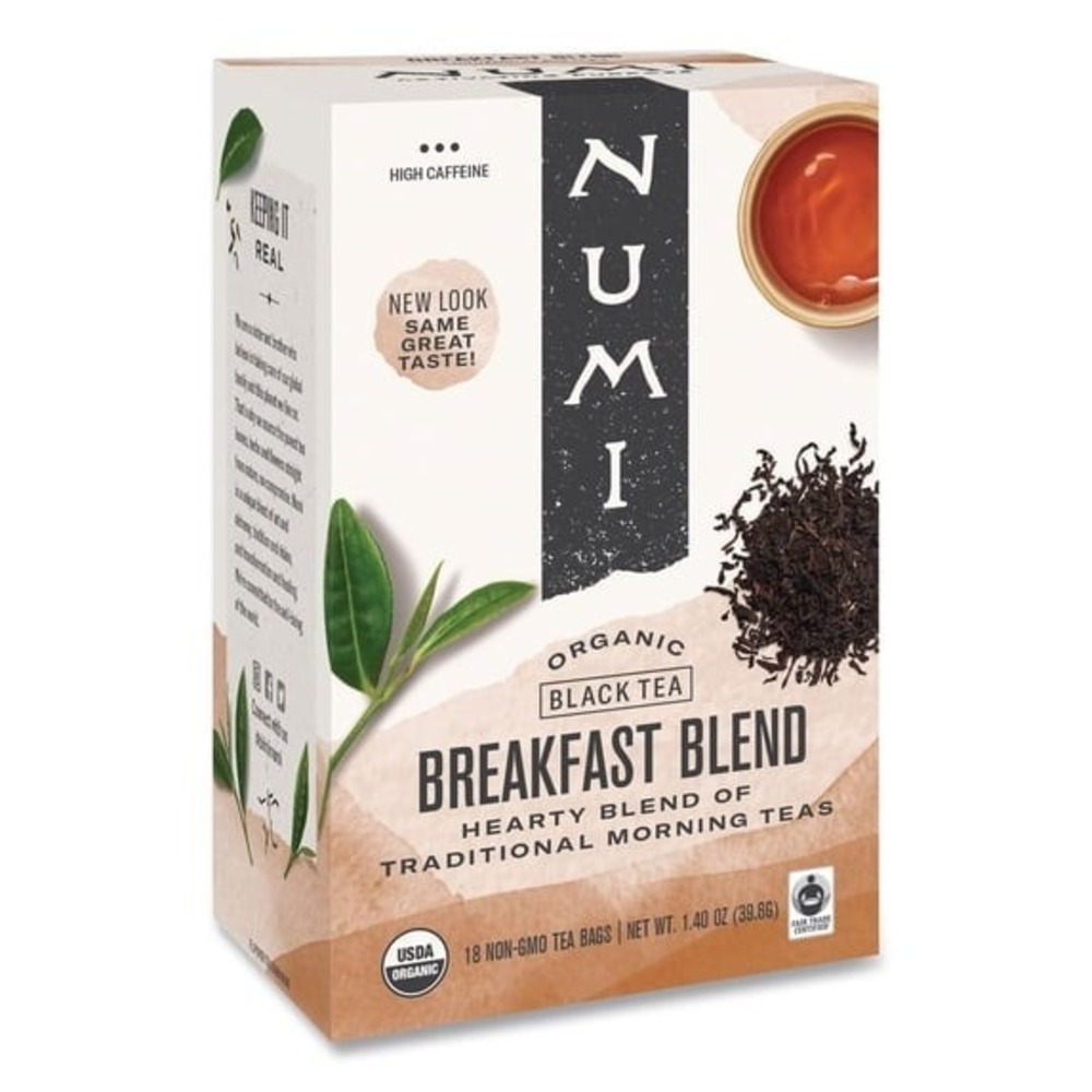 2 Pack - Numi Breakfast Blend Tea (18/Box) New